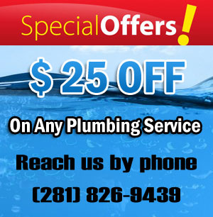 Plumber Friendswood TX Coupon